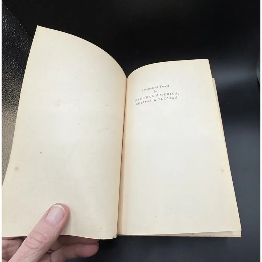 1949 Incidents of Travel In Central America, Chipas & Yucatan